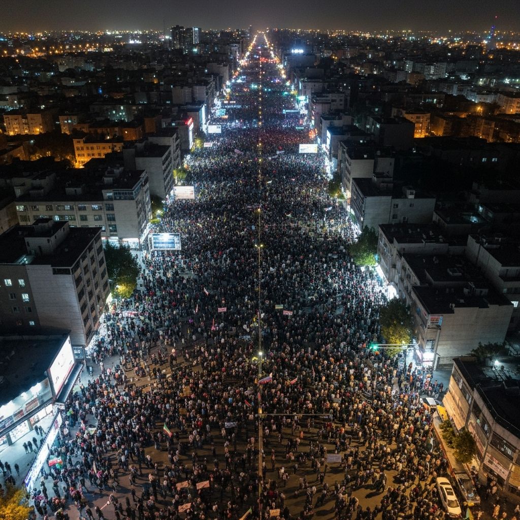 Tehran Streets - Woman Life Freedom Protests